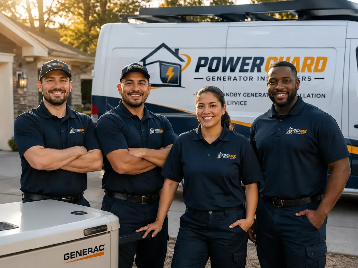 Generator Installation company in Masterson, TX